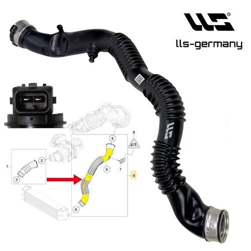 Turboschlauch ladeluftschlauch - turboschlauch,